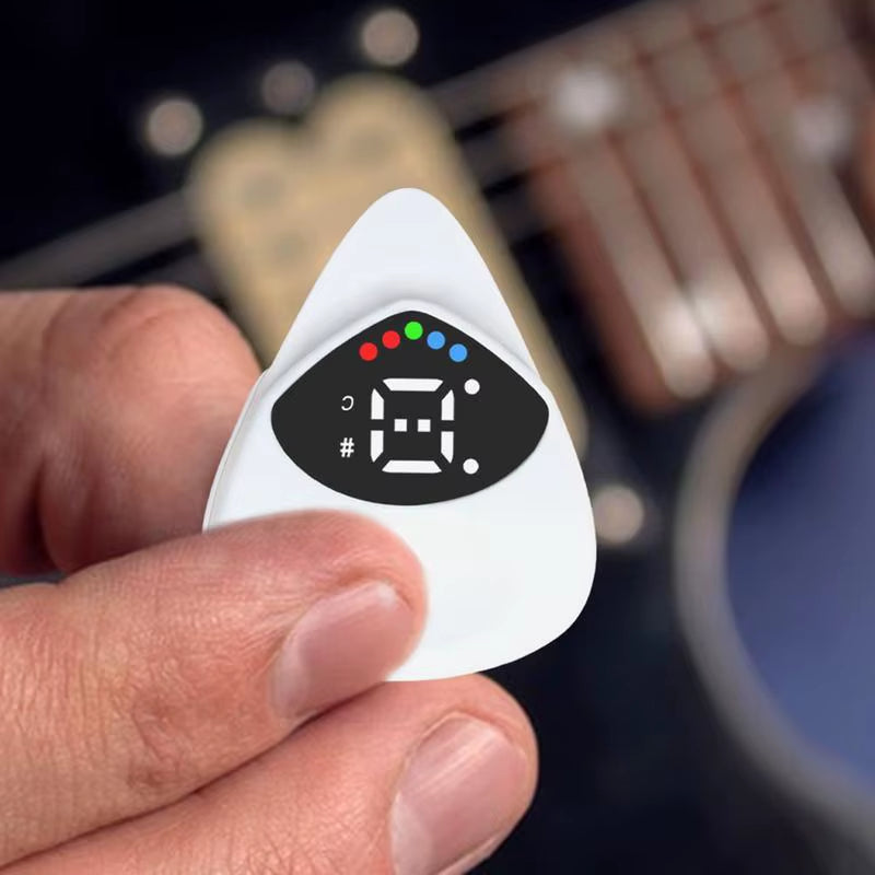 2-In-1 Guitar Tuner and Guitar Pick 